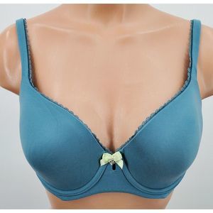 Victoria's Secret Body By Victoria Lined Demi Green Bra Size 32DDD Great